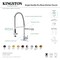 Gourmetier LS8503CTL Continental Single-Handle Pre-Rinse Kitchen Faucet, Brass LS8503CTL - alternate 2
